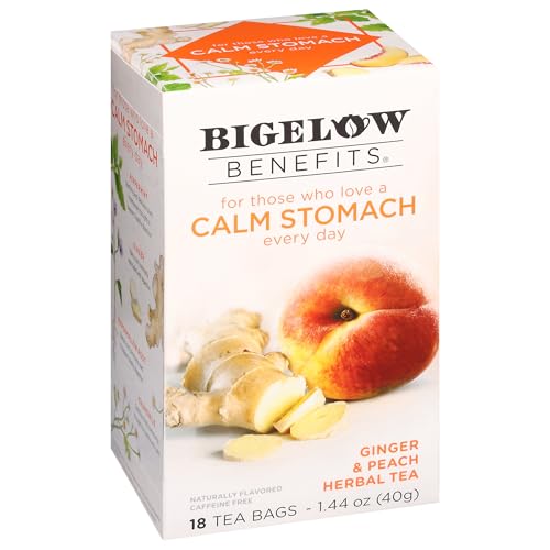 Bigelow Ginger Peach Tea Bags - 18 Count, Gluten Free