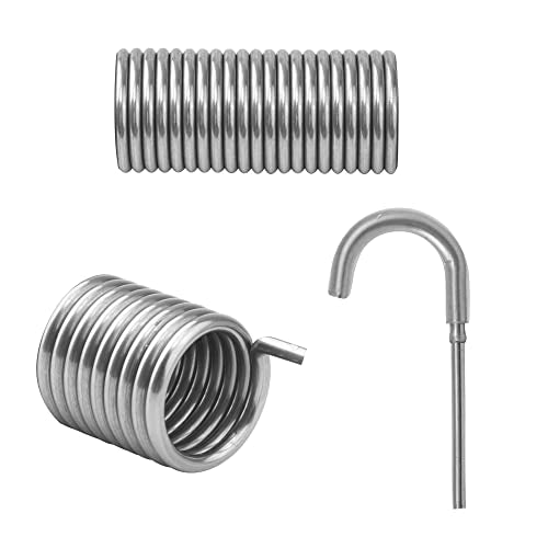 GNPADR 4-1/2 Inch Recliner Tension Spring with Long Hook - Durable Stainless Steel Replacement Part
