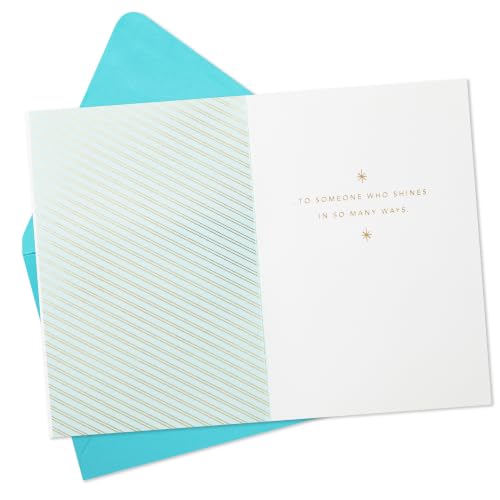 Hallmark Signature Birthday Card - Someone Who Shines