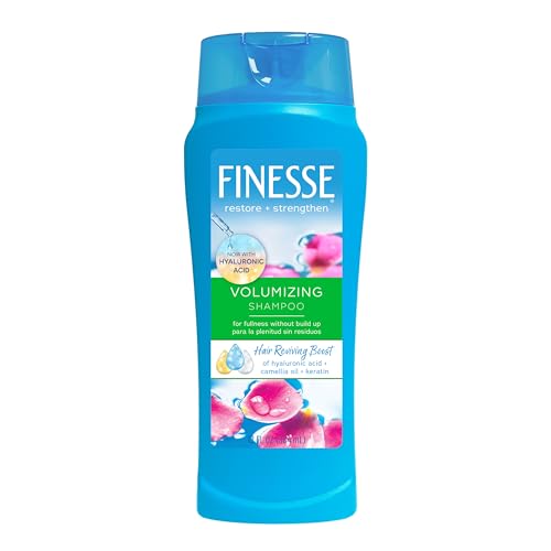 Finesse Volumizing Shampoo for Fine Hair, Keratin & Camellia Oil, 13 Fl Oz
