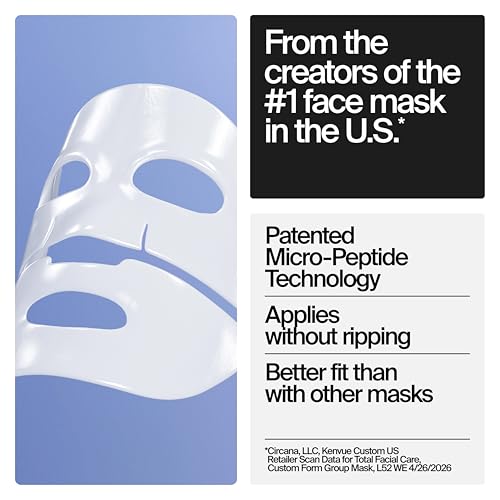 Neutrogena Collagen Bank Glass Skin Hydrogel Face Mask 1 Ct