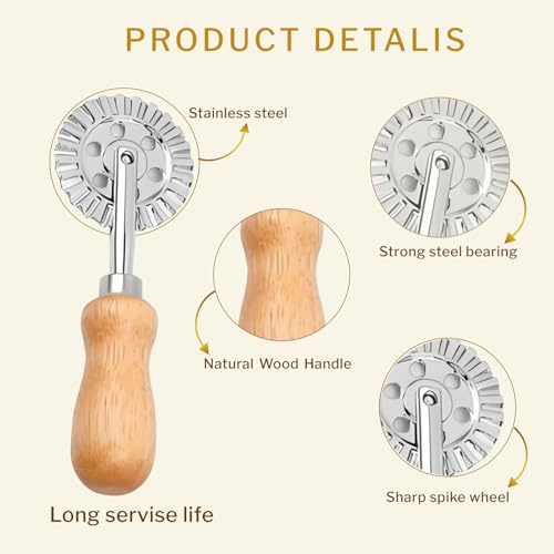 1.9-Inch Pastry & Pasta Cutter Wheel – Multi-Purpose Pizza Tool