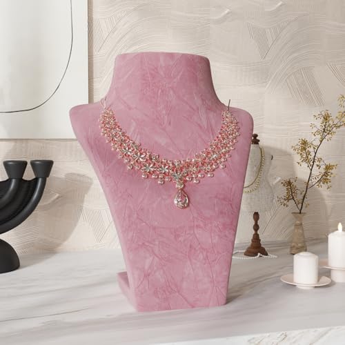 Coral Pink Self-Adhesive Crushed Velvet Drawer Liner 12"x80"