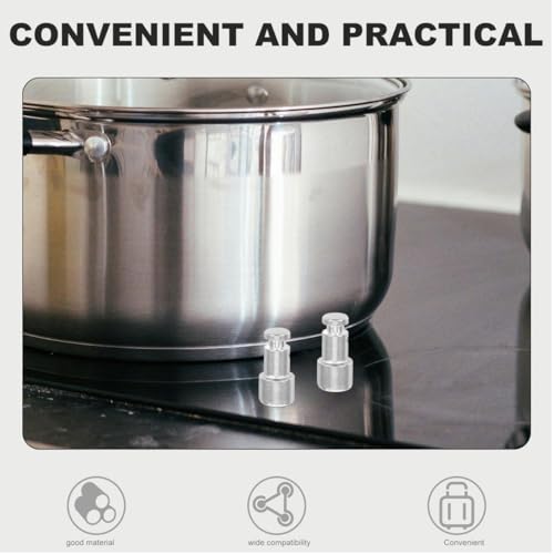 Universal Pressure Cooker Float Valve Replacement Kit - 2 Valves & 6 Sealer Rings