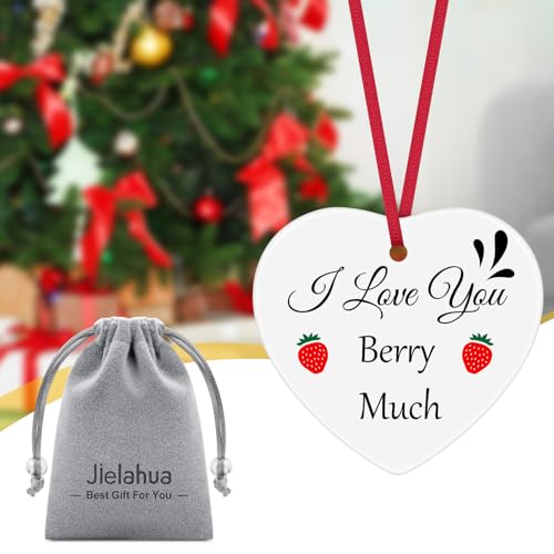 Funny Strawberry Hanging Ornament for Women - Unique Gift