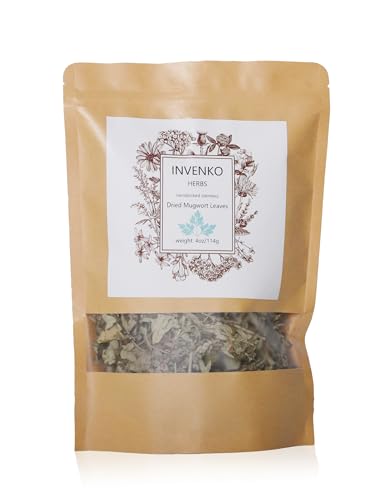 Dried Mugwort Leaves - 100% Natural Herbal Bulk, 4 oz