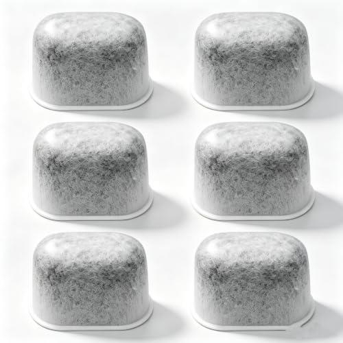 Seamaka 6 Pack Charcoal Water Filters for Breville Espresso Machines (BWF100)