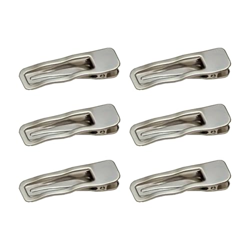 Metal Wave Hair Clips Silver Y2k Hair Accessories for Women Girls