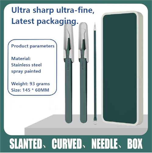 Professional Blackhead Extraction Tweezers & Acne Removal Tool Set