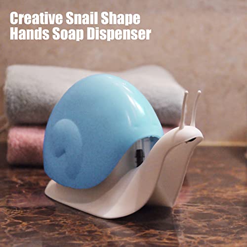 Snail Soap Dispenser - Blue 120ML for Kids & Home Decor