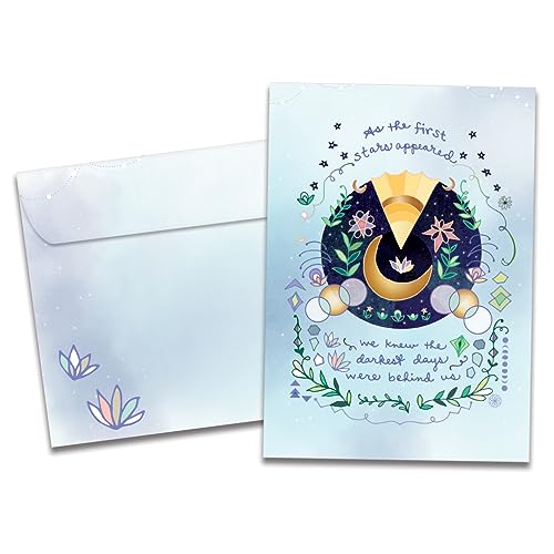 Winter Solstice Greeting Card - 5x7, 100% Recycled, USA Made