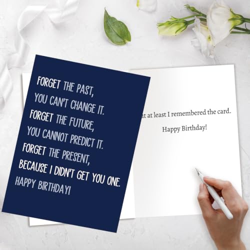 Funny Birthday Card for Men & Women - Sarcastic Joke Greeting