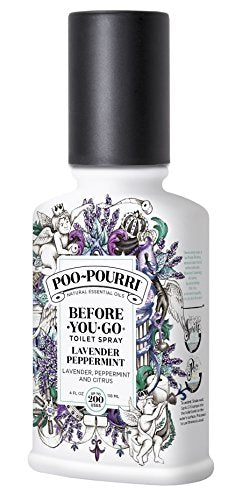 Poo-Pourri Before-You-Go Toilet Spray, Lavender Peppermint, 4 Fl Oz