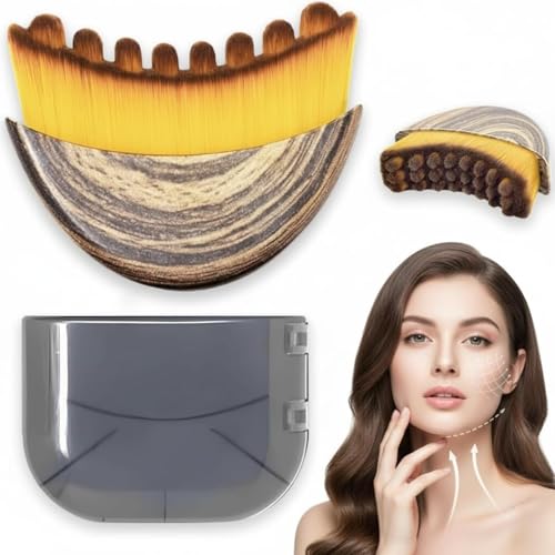 Fiitole Lymphatic Drainage Face Brush for Jawline Sculpting