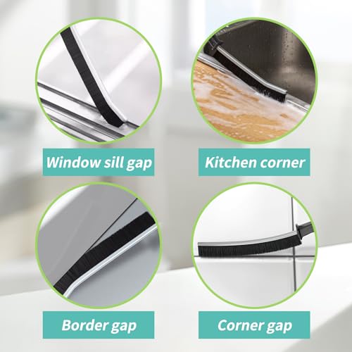 9-Piece Crevice Cleaning Brush Set for Hard-to-Reach Gaps