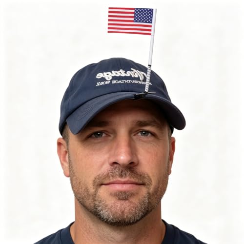 USA 250th Independence Anniversary Flag Hat Clips 5-Pack