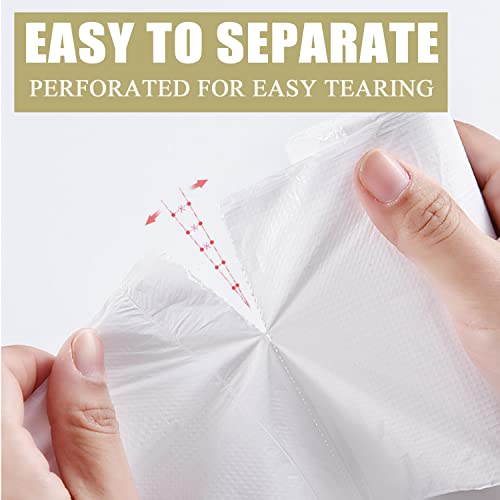 4 Gallon Trash Bags - 100 Count Small Garbage Bags by BENEVAL