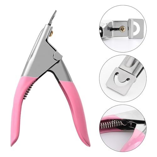 TAORANJU Professional Acrylic Nail Clipper for False Gel Tips & Manicure