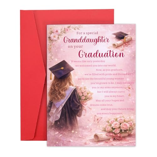 Heartfelt Graduation Card for Granddaughter - Class of 2027