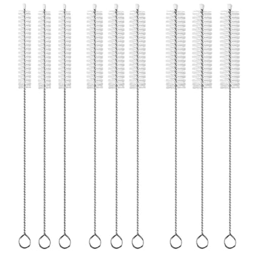 Extra Long Straw Cleaner Brush Kit - 9-Piece Set for Sippy Cups & Tumblers