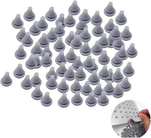 100pcs Universal Silicone Shower Head Nozzles Replacement for Bathroom