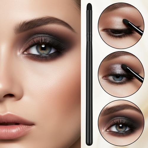 Psiriol 5 Pcs Eyeliner Smudge Sponge Brush Set Soft Eyeshadow Applicators