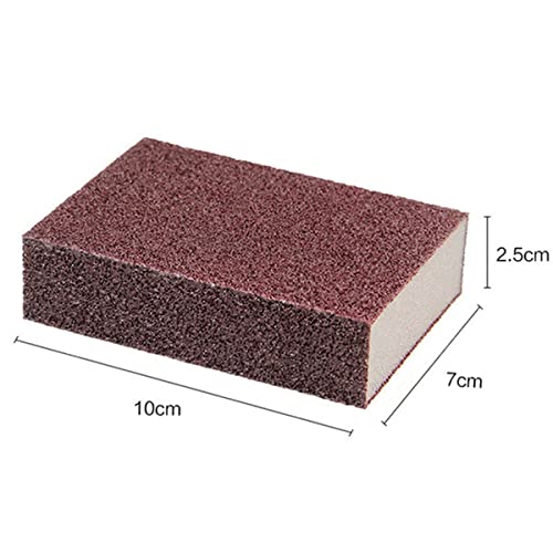 Nano Carborundum Sponge 5-Pack for Kitchen & Pot Cleaning - Rust & Stain Remover