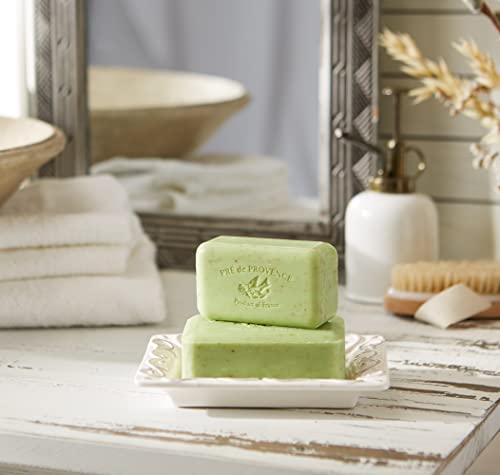 Pre de Provence Lime Zest Soap Bar, 5.3 Ounce - Natural French Skincare