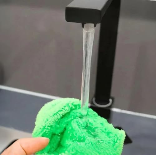 12-Pack Washable Coral Fleece Mop Pads for Swiffer Mops