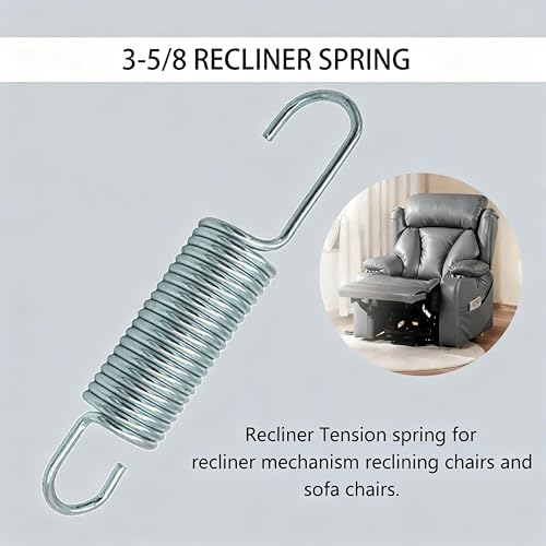 Recliner Replacement Parts - 3-5/8" Long Neck Springs (2-Pack)