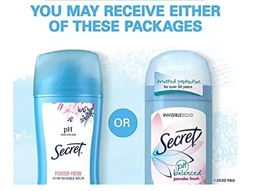 Secret Powder Fresh Invisible Solid Antiperspirant and Deodorant 2.6 oz