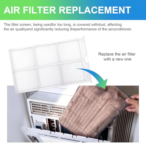 WJ85X21746 GE Air Conditioner Filter Replacement - 12.99x7.48in