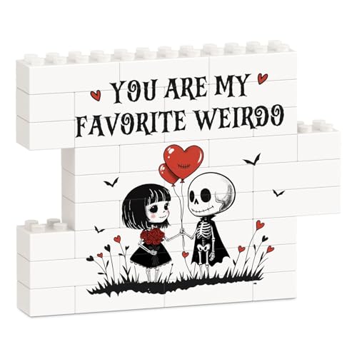 Gothic Building Block Sign - Funny Anniversary Gift for Him/Her