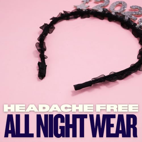 Needzo 2027 Happy New Year Glitter Headband Party Decoration