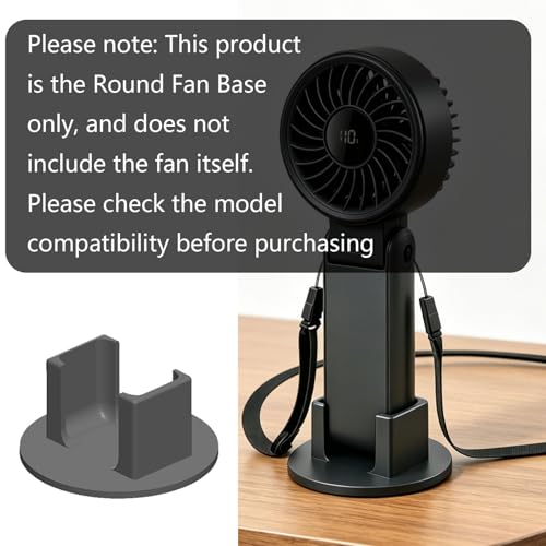 Jisulife Life7 Fan Base - Adjustable Vertical Stand for Stable Upright Placement