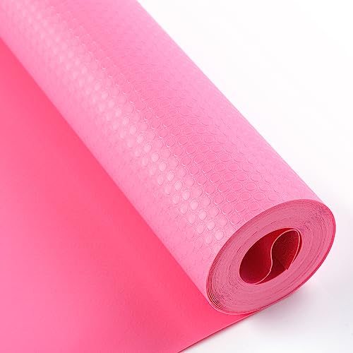 Bloss Non-Adhesive EVA Shelf Liner Roll - Pink, 17.7"W x 59"L