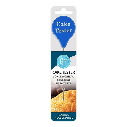 R&M CybrTrayd Silver Cake Tester with Plastic Holder