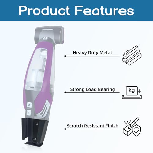 Metal Wall Mount Holder for Bissell Pet Hair Eraser Vacuum