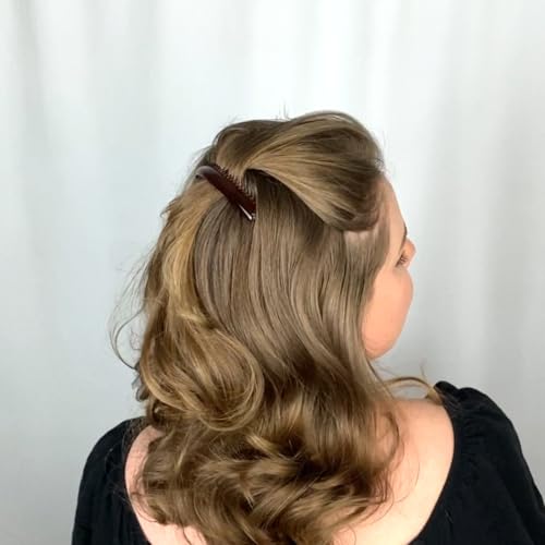 Good Hair Days Large Curved Side Comb - Strong Grip Hair Comb for Updos