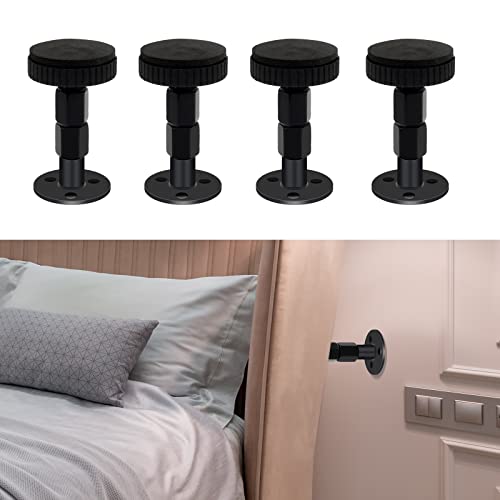 LveSunny Adjustable Headboard Stoppers - 4 Pack Bed Noise Reducers
