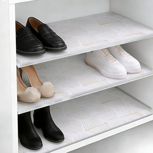 Hexagon Drawer & Shelf Liner 12" x 120" - Waterproof Non-Slip