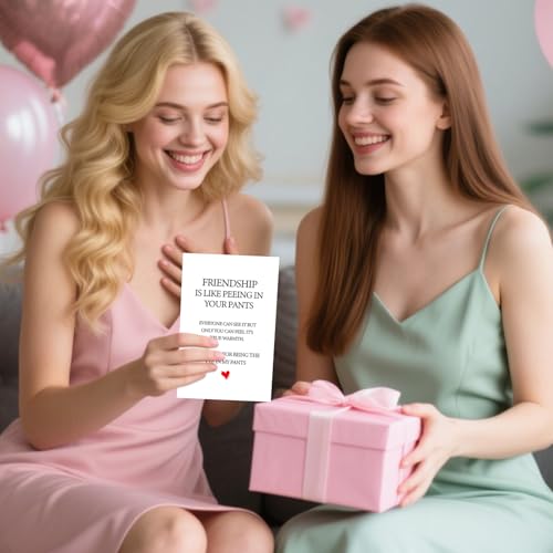 Funny Birthday Card for Best Friends - Hilarious & Giftable