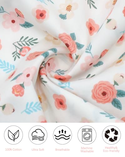 ALVABABY Cotton Toddler Pillowcases for 13x18 & 12x16 Pillows - 2 Pack