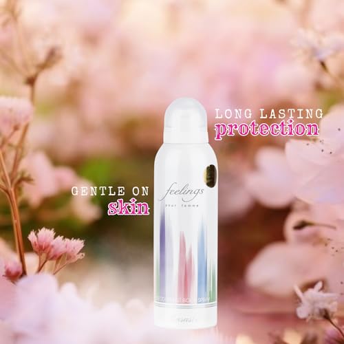 Rasasi Feelings Women Deodorant Spray - Bergamot, Jasmine & Sandalwood