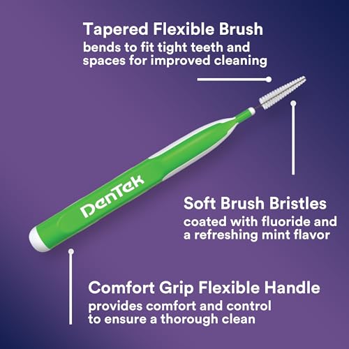 DenTek Interdental Brushes Plaque Control Mint Flavor 16 Count