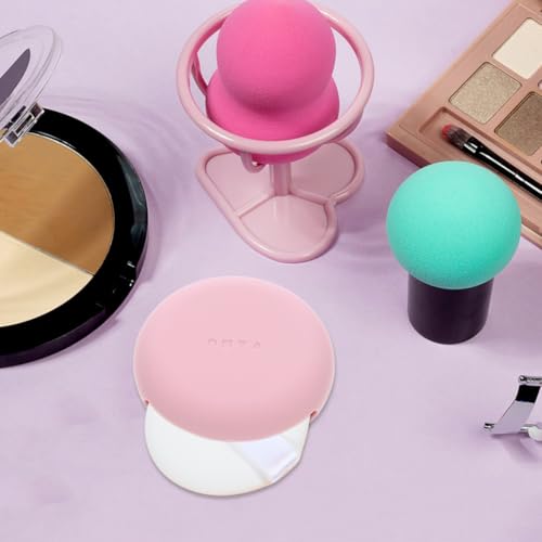 Healeved Portable Makeup Puff Holder - Silicone Travel Case
