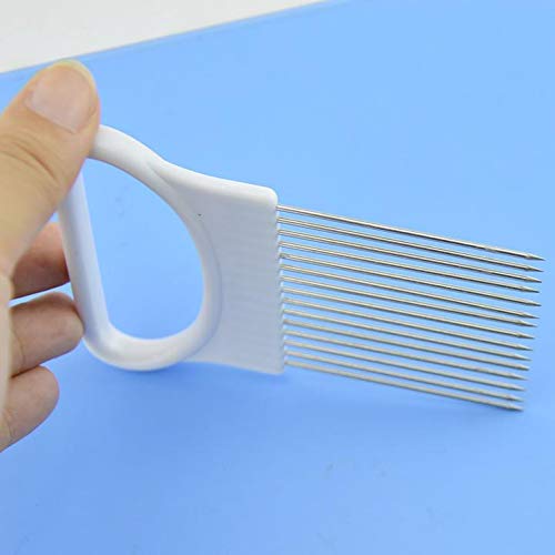 Stainless Steel Onion Cutter & Vegetable Slicer Tool