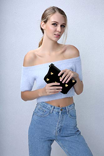 Deanfun Small Waterproof Makeup Bag and Cosmetic Zipper Pouch