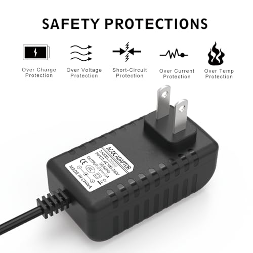 26V Tineco Vacuum Charger Replacement Power Adapter for iFLOOR, FLOOR ONE S3 & A10 A11 Models