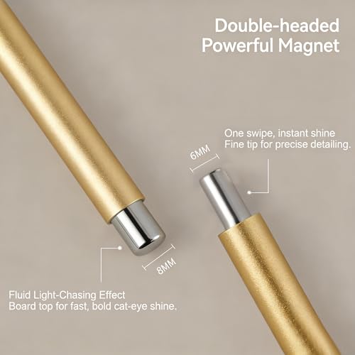 Cat Eye Nail Magnet Tool Double Ended with Round Bead 3.9 Inch
